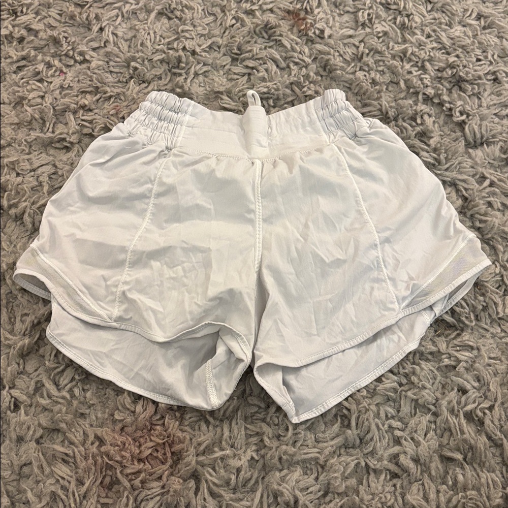 lululemon athletica White Athletic Shorts